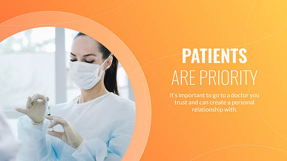 Слайды для медицинского центра