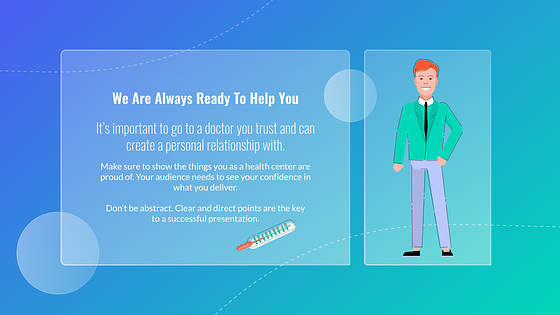 Слайды для медицинского центра