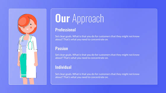 Слайды для медицинского центра