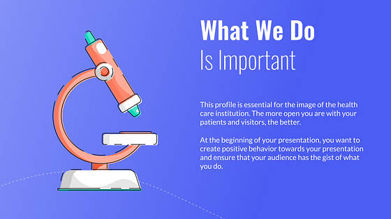 Слайды для медицинского центра