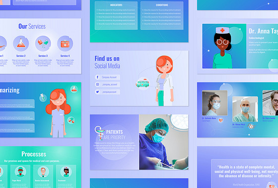 Слайды для медицинского центра