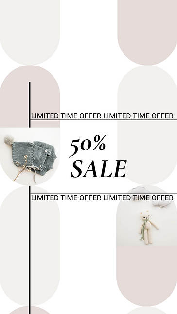 Set de promotion des articles faits à la main