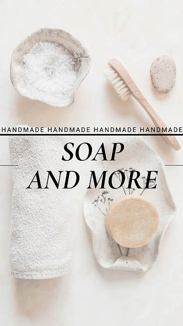 Set de promotion des articles faits à la main