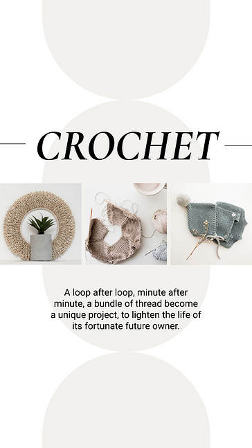 Set de promotion des articles faits à la main