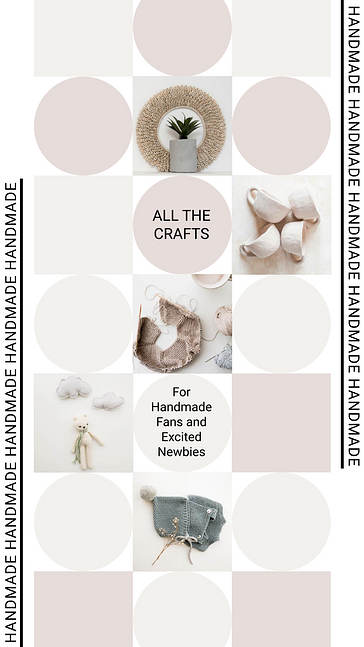 Set de promotion des articles faits à la main