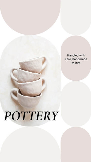 Set de promotion des articles faits à la main