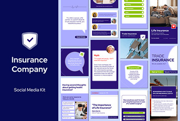 Pack réseaux sociaux pour assurance