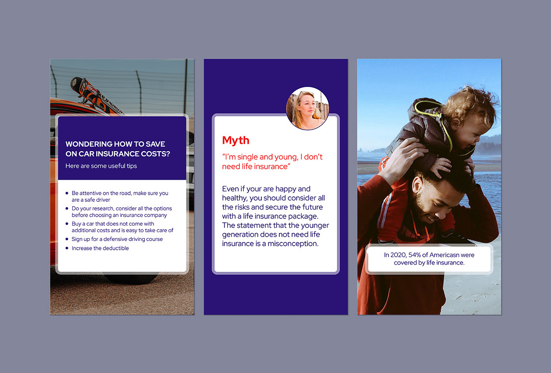 Insurance Company Social Media Kit Renderforest