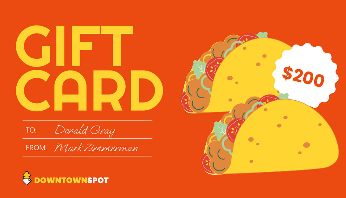 Restaurant Gift Certificate Variety Renderforest