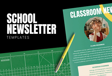 Modèles de Newsletter Scolaire Dynamiques