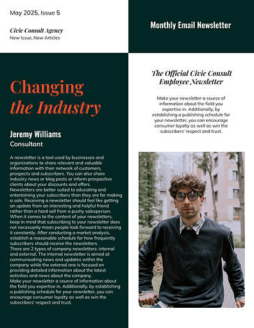 Plantillas prácticas para newsletters