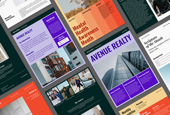 Plantillas prácticas para newsletters