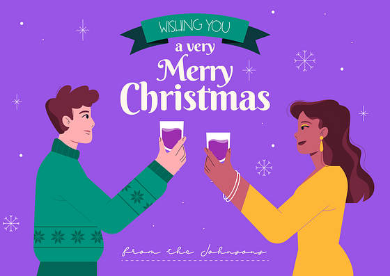 Vorlagen für Weihnachtskarten