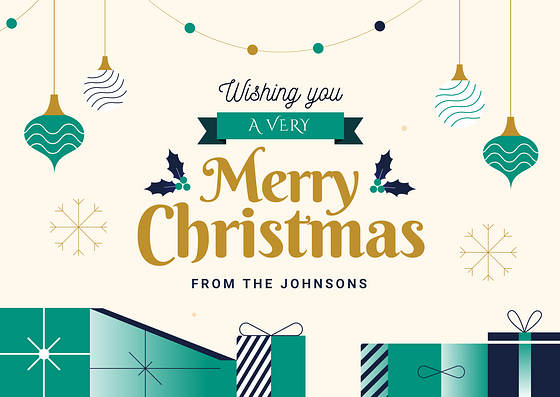 Vorlagen für Weihnachtskarten