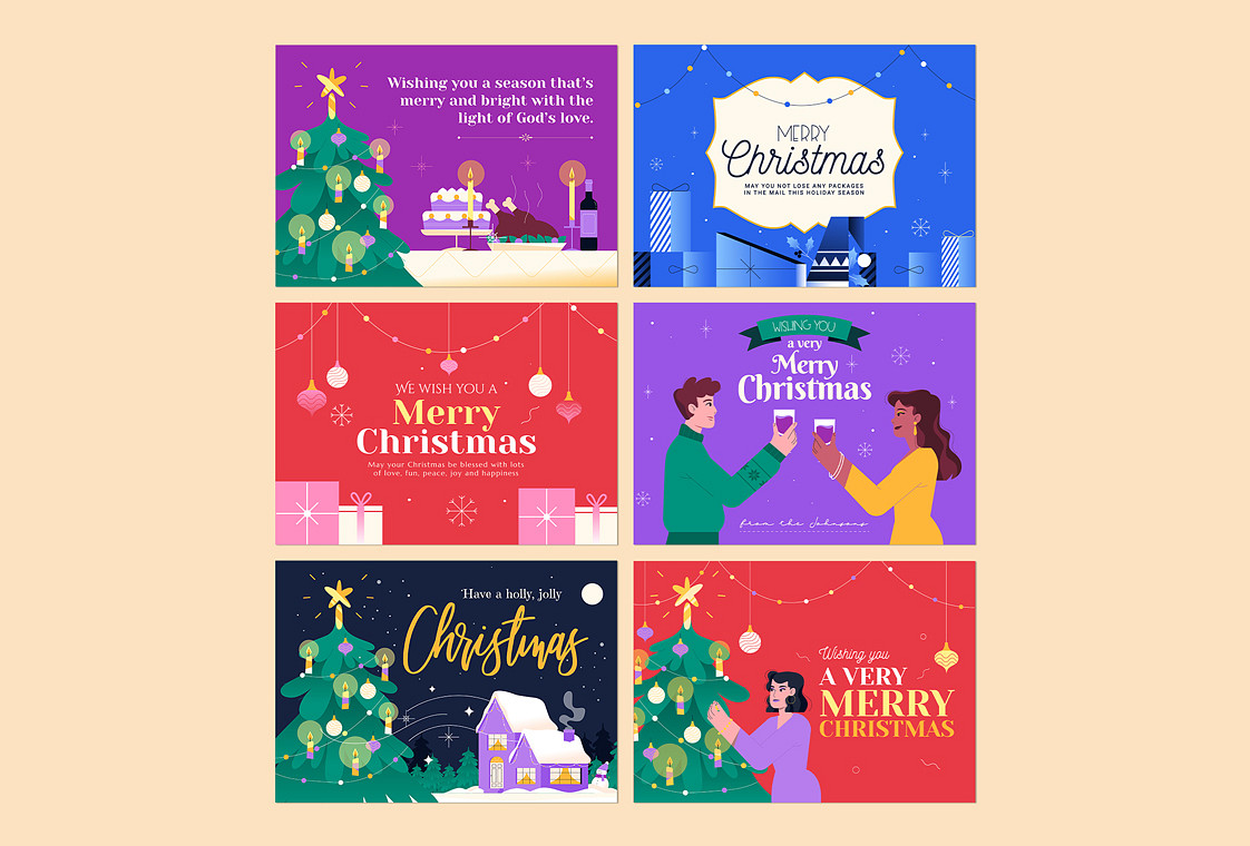 Customizable Christmas Cards | Renderforest