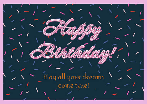 Festive Birthday Cards | Renderforest