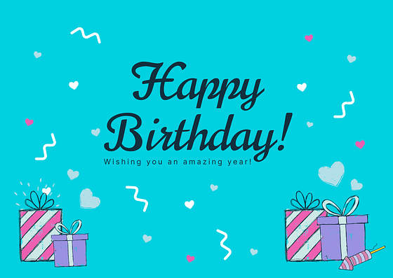 Cartas de feliz cumpleaños