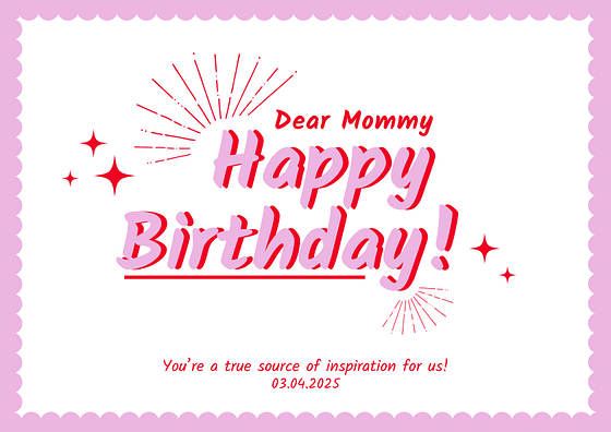 Cartas de feliz cumpleaños