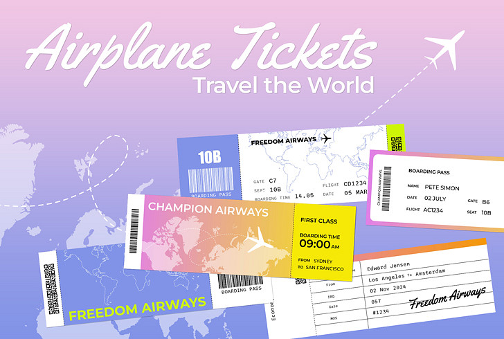 Ticket Maker Online with Custom Designs | Renderforest