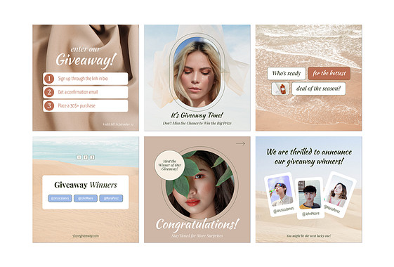 Minimalistic Giveaway Pack