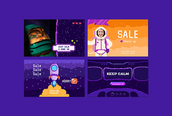 Набор для промо: Космическая тема