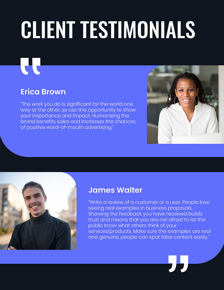 Шаблон бизнес-плана | Renderforest