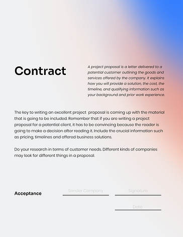 Modèle de proposition de projet