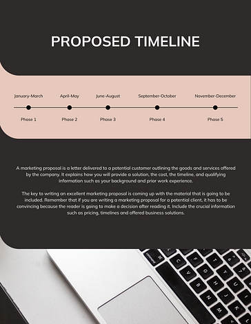 Template de Proposta de Marketing