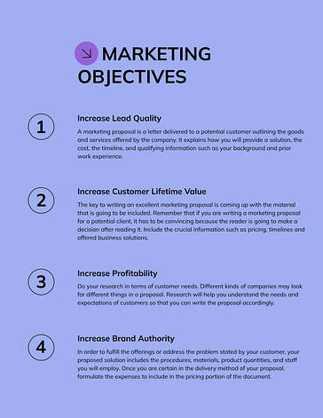 Template de Proposta de Marketing