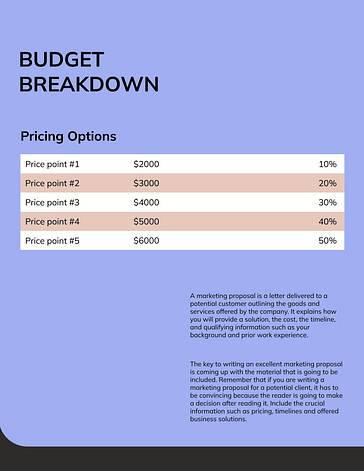 Template de Proposta de Marketing