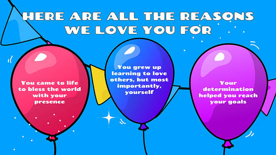 Apresentação de Festa de Aniversário