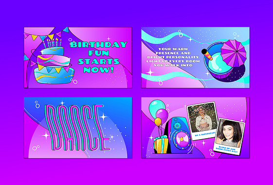 Apresentação de Festa de Aniversário