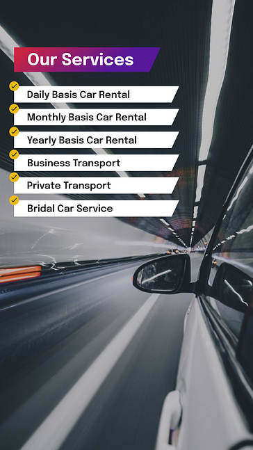 Car Rental Services SMM Pack