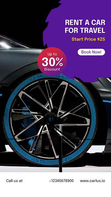 Car Rental Services SMM Pack