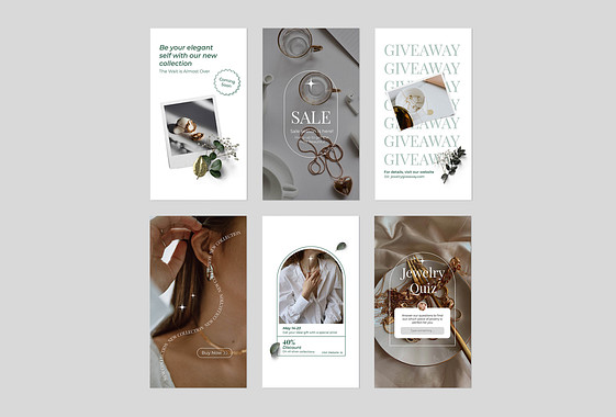 Paquete SMM para marca de joyas