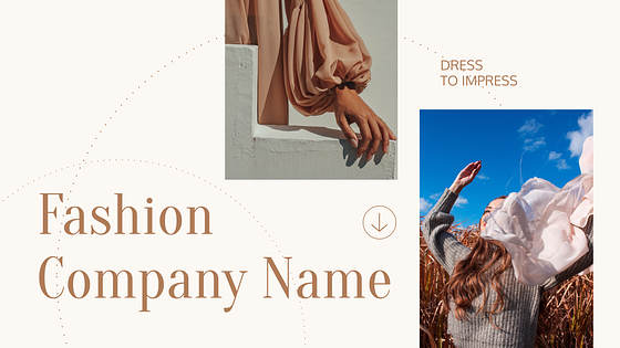 Mode Präsentationsfolien