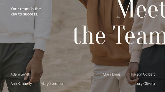 Mode Präsentationsfolien