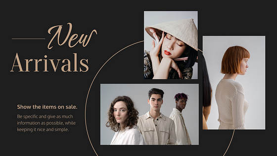 Mode Präsentationsfolien