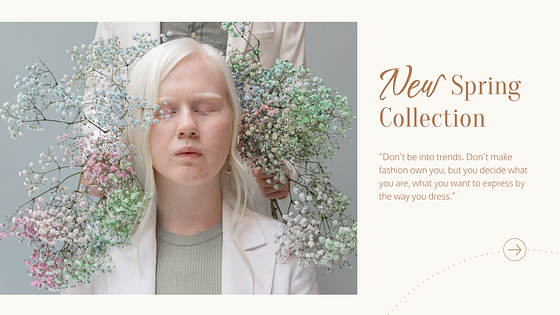 Mode Präsentationsfolien