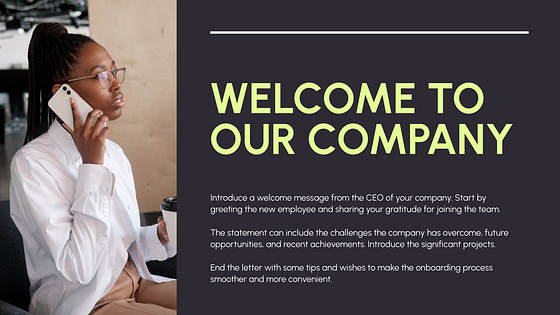 社員手帳のプレゼン