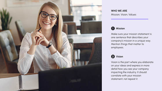 社員手帳のプレゼン