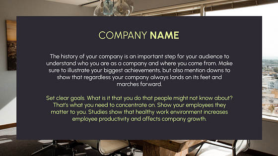 社員手帳のプレゼン