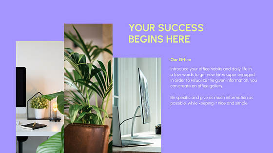 社員手帳のプレゼン