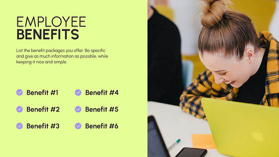 社員手帳のプレゼン