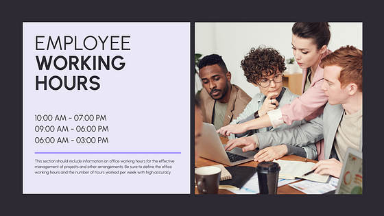 社員手帳のプレゼン