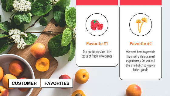 Présentation de diapositives sur l‘alimentation