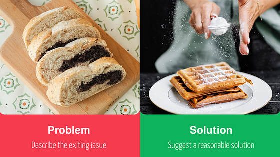 Présentation de diapositives sur l‘alimentation