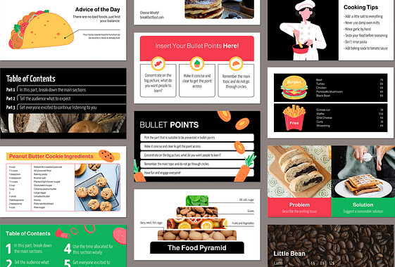 Présentation de diapositives sur l'alimentation