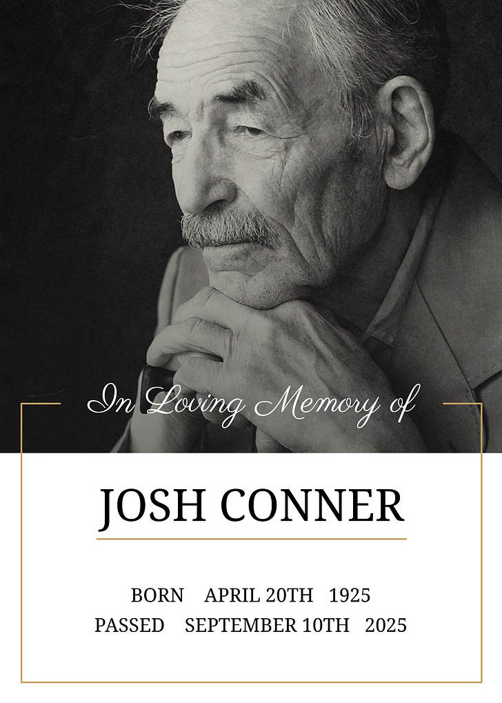 Death Announcements Templates Renderforest