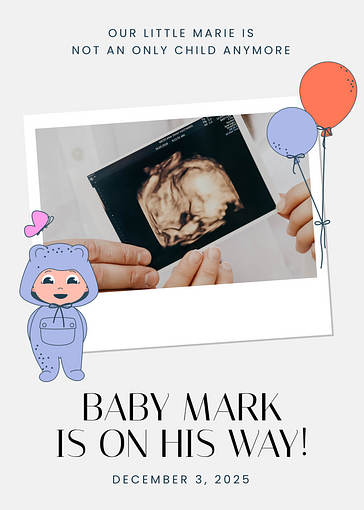 Florale Ankündigungsvorlagen